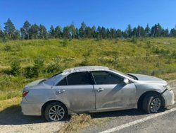 Водитель получил травмы