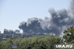 Причины пожара на фабрике «Рошен» в Киеве неизвестны (архивное фото)