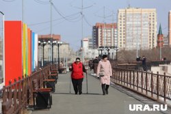 В города пришла весенняя погода