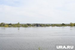 За сутки вода в р. Ишим поднялась на полметра