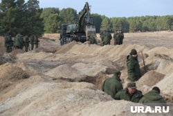 В Курской области должны были возвести окопы, опорные пункты и другие сооружения обороны