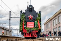 В поезде есть вагоны с внутренней экспозицией
