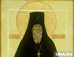 Икона «Святой преподобный Амвросий Оптинский»