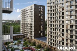 ЖК «Солнечный» в Екатеринбурге также разрабатывался с учетом WELL-стандартов