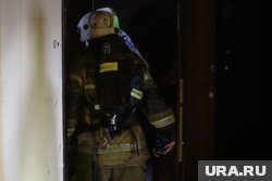 С пожаром боролись два десятка огнеборцев