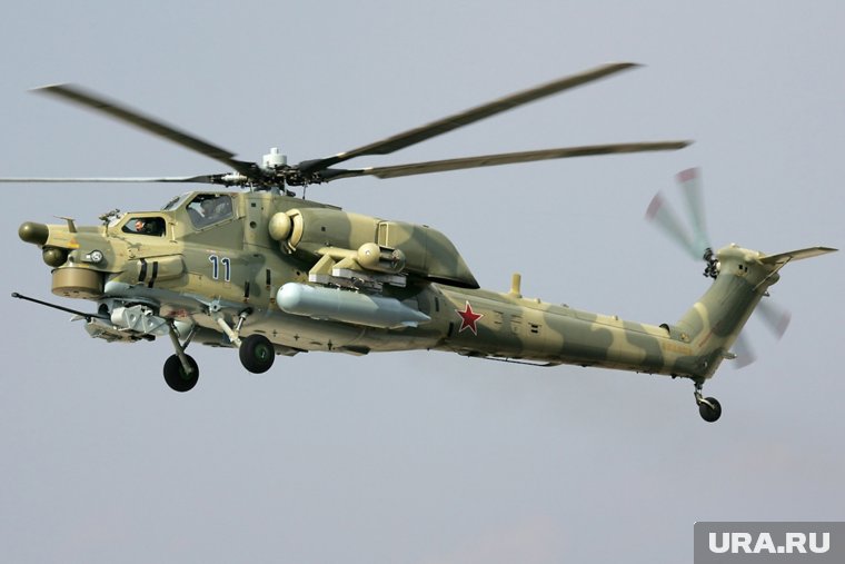 «Летающие танки» Ми-28НМ громят ВСУ (фото из архива)