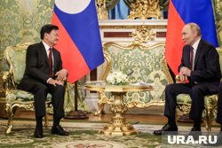 Путин рассказал, что часть переговоров с президентом Лаоса прошла на русском языке
