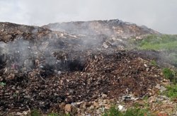 Площадь задымления составляет 300 квадратных метров, заявил Вячеслав Тюменцев