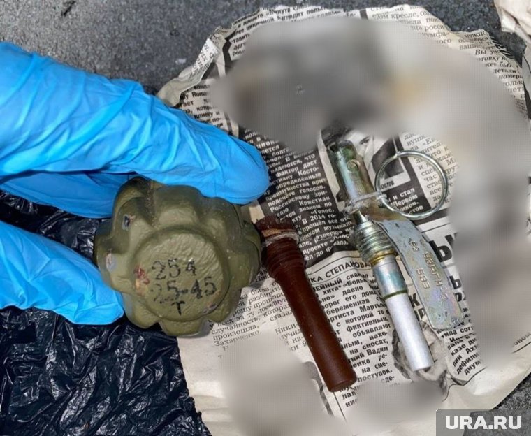 Гранату Ф-1 обезвредила группа разминирования