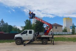 Энергетики перенесли опору ЛЭП, чтобы помочь со строительством дома участнику СВО