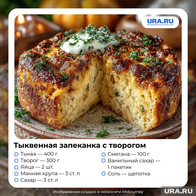 На вкус запеканка нежная, сочная и в меру сладкая