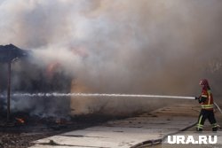Пожар начался в кафе, которое находится между терминалами аэропорта