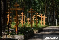 В Мегионе с территории кладбища украли 1,5 тысячи кубометров грунта