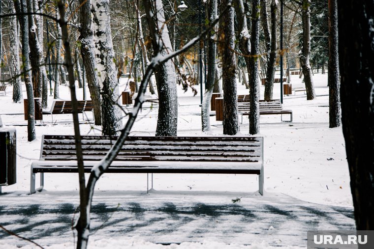В европейской части России снег лежит только на северо-востоке