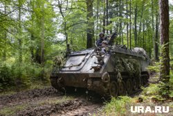 Зафиксирован момент уничтожения американской боевой машины пехоты Bradley