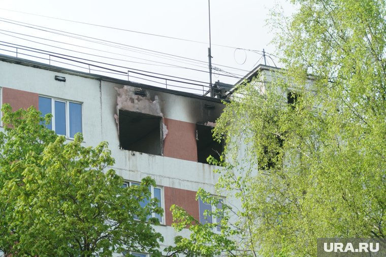 Хозяин квартиры пострадал при взрыве