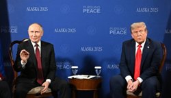 На Аляске проходят закрытые переговоры Владимира Путина и Дональда Трампа