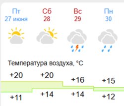 В ночь на 29 июня в Санкт-Петербург придет новый циклон, который снова принесет осадки