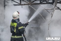 В Красноярском крае случился серьезный пожар