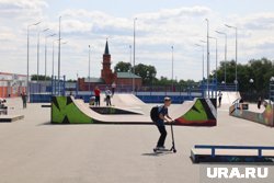 Скейт-парк закроют в Кургане в сентябре