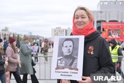 Лилия Ширяева - постоянный участник акции «Бессмертный полк»