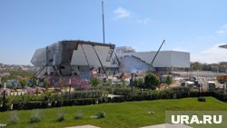 Комплекс в Севастополе строится в самом центре города — на мысе Хрустальном