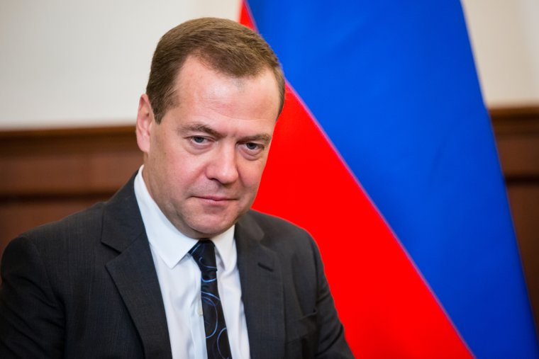 Встреча премьер-министра России  Дмитрия Медведева и губернатора ХМАО Натальи Комаровой. Ханты-Мансийск