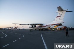 После приземления самолет не смог остановиться в пределах полосы (архивное фото)