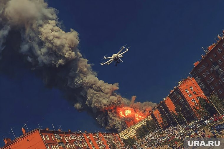Дроны атаковали Москву ночью