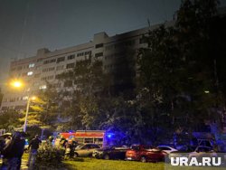 Пожар произошел на третьем этаже
