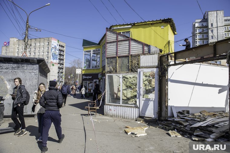 Больше всего ларьков демонтировано в Курчатовском районе (архивное фото)
