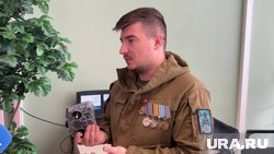 Алексей Рожков отвез груз для бойцов