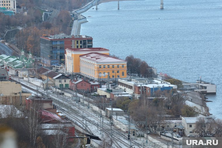 Ремонт пермской набережной продолжат и зимой