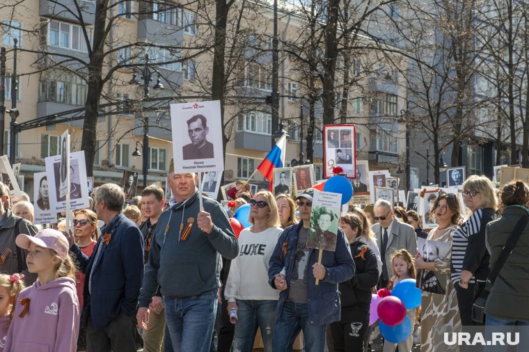 Впервые «Бессмертный полк» прошел в Перми в 2013 году
