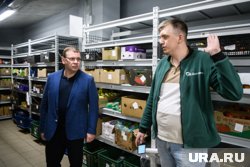 В открытии даркстора принял участие замглавы города Дмитрий Ноженко