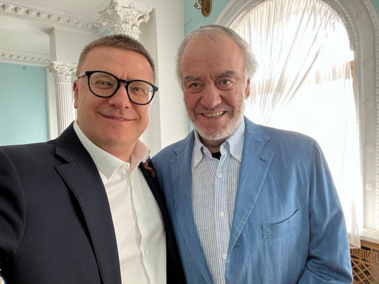 Алексей Текслер и Валерий Гергиев