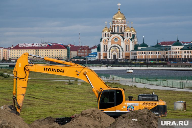 В планах построить продолжение набережной от преображенского храма в Салехарде