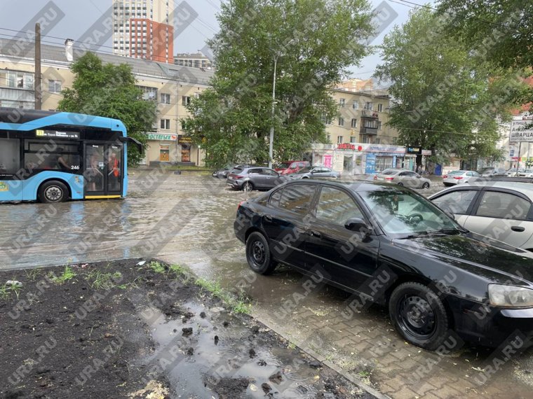 А такая ситуация около станции метро Ботаническая