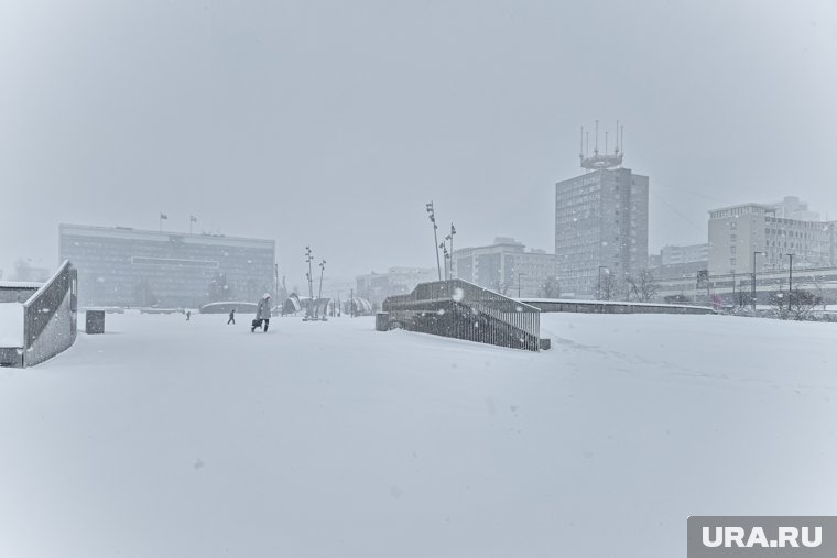 28 апреля Пермь накрыл мощный снегопад