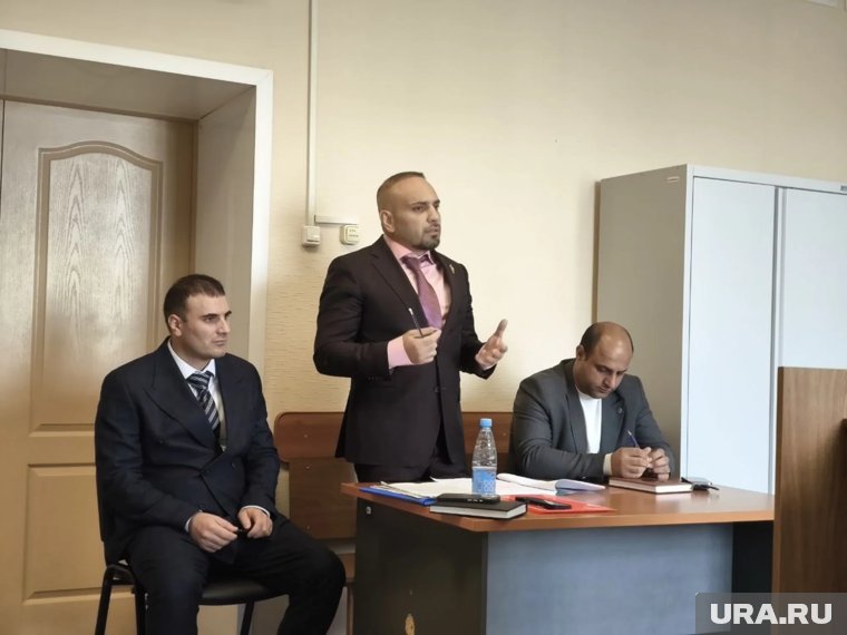 Бизнесмен Артур Седой во время последнего слова