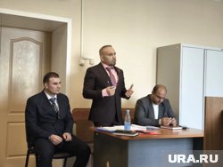 Бизнесмен Артур Седой во время последнего слова