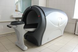 Магнитотерапевтическая установка представлена в виде большой капсулы