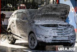 В Москве запрещено мыть машины на всей территории города, кроме специализированных мест