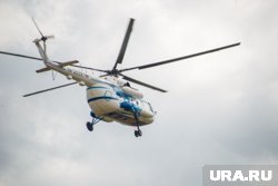 Вертолет экстренно сел на вулкан на Камчатке (архивное офто)
