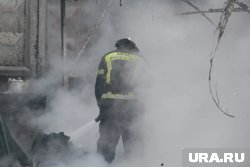 Пожар произошел в доме по улице 40 лет Победы (архивное фото) 