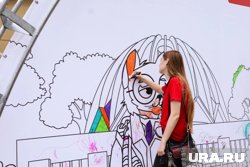 Художница из Кургана рассказала об отвергнутом мурале (архивное фото)