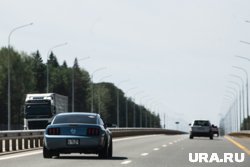 На федеральной трассе Тюмень - Омск идут дорожные работы