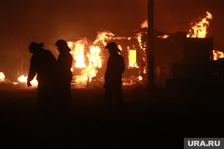 Пожар произошел во втором часу ночи 
