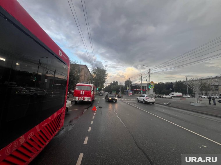 Пострадавших в ДТП нет