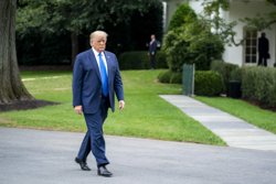Трамп прибыл в Англию с рабочи визитом